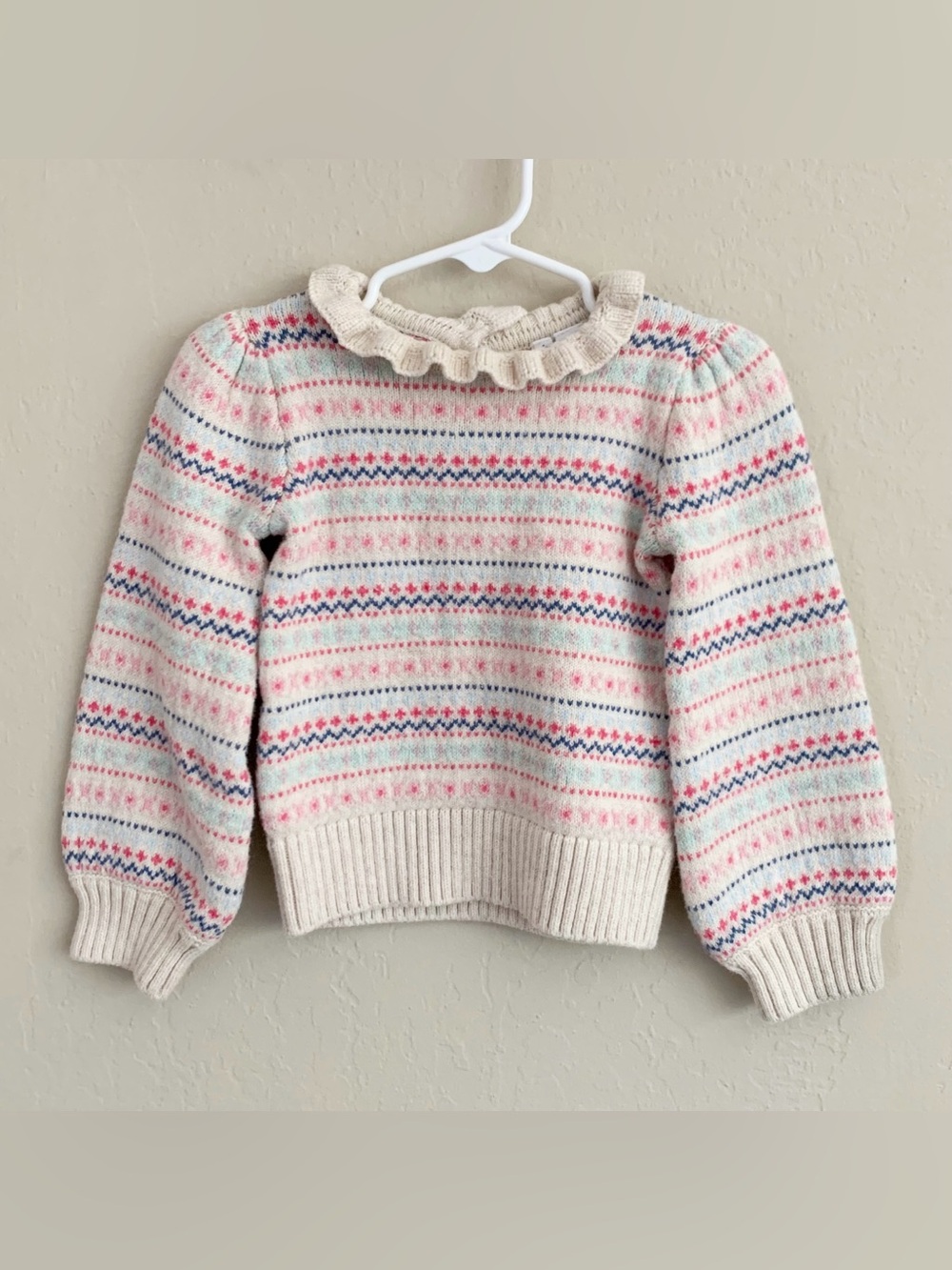 Janie and Jack Knit Collared Sweater • 2T